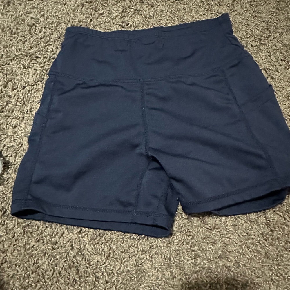 Women's Navy Blue Shorts